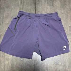 Gymshark Men's Deep Purple Athletic Shorts